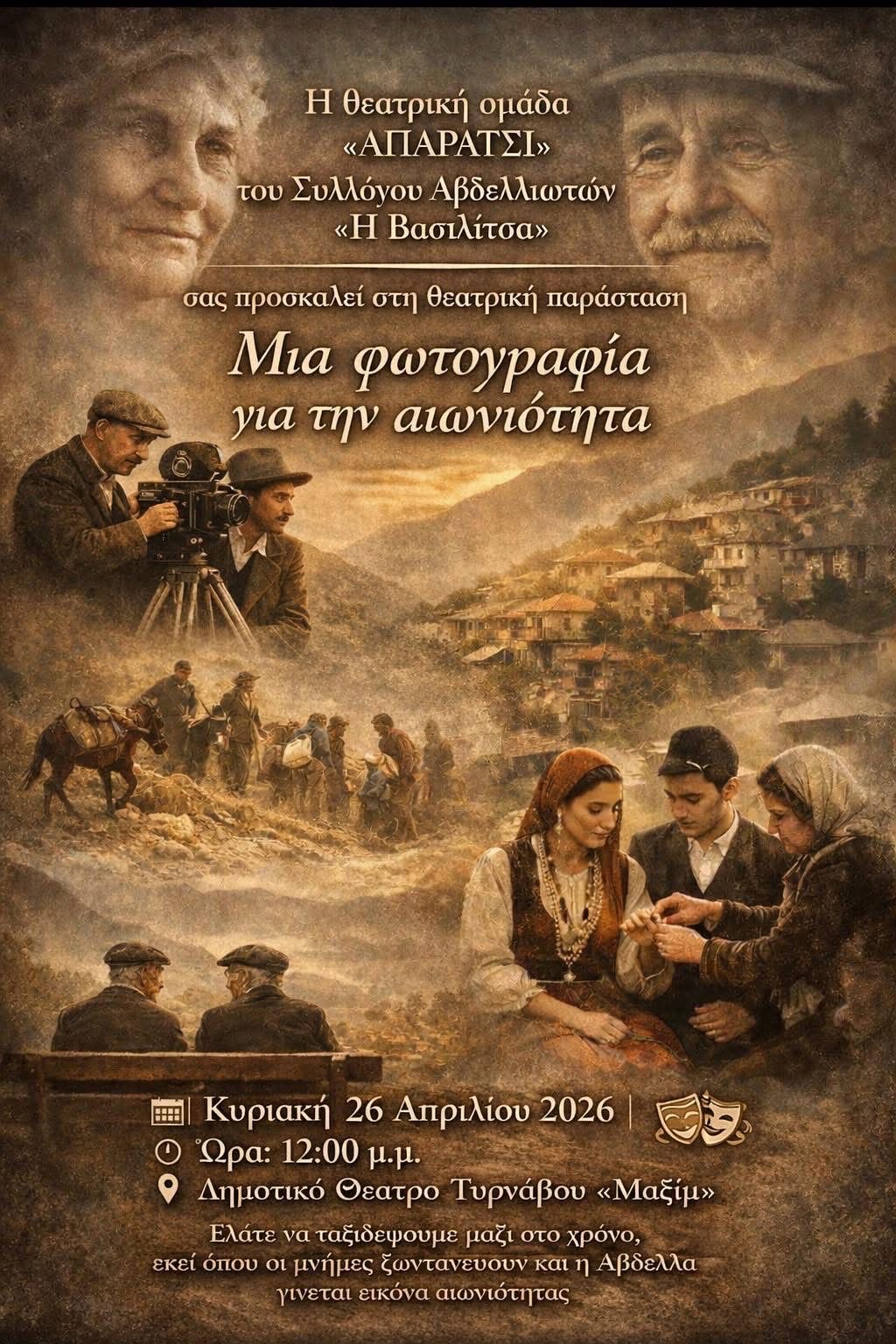 ΕΠΕΤΕΙΟΣ 70 ΧΡΟΝΩΝ ΣΥΛΛΟΓΟΣ ΑΒΔΕΛΛΙΩΤΩΝ ” Η ΒΑΣΙΛΙΤΣΑ”