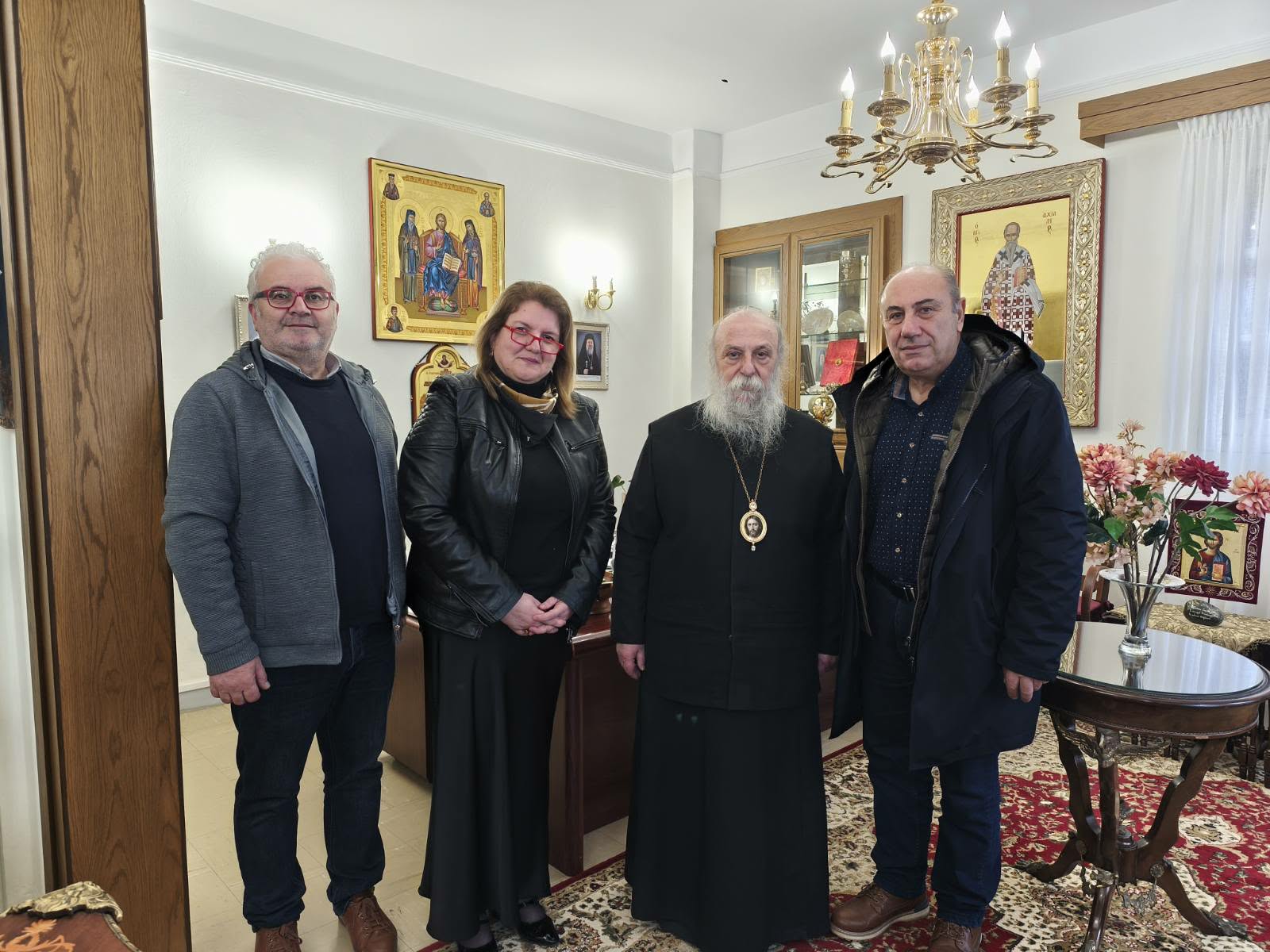 ΕΠΙΣΚΕΨΗ ΚΛΙΜΑΚΙΟΥ ΤΗΣ ΝΙΚΗΣ ΣΤΗΝ ΙΕΡΑ ΜΗΤΡΟΠΟΛΗ ΓΡΕΒΕΝΩΝ ΚΑΙ ΤΟΝ ΣΥΛΛΟΓΟ ΠΟΛΥΤΕΚΝΩΝ ΝΟΜΟΥ ΓΡΕΒΕΝΩΝ