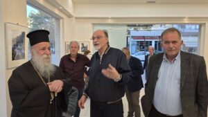 Τα εγκαίνια της έκθεσης φωτογραφίας  με τίτλο «Άγιον Όρος, Βίος της Ερήμου».