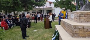 Στις εκδηλώσεις μνήμης για τη Γενοκτονία των Ποντίων σε Κιβωτό, Βατόλακκο και Ελεύθερο Β΄, ο Δήμαρχος Γρεβενών Κυριάκος Ταταρίδης.