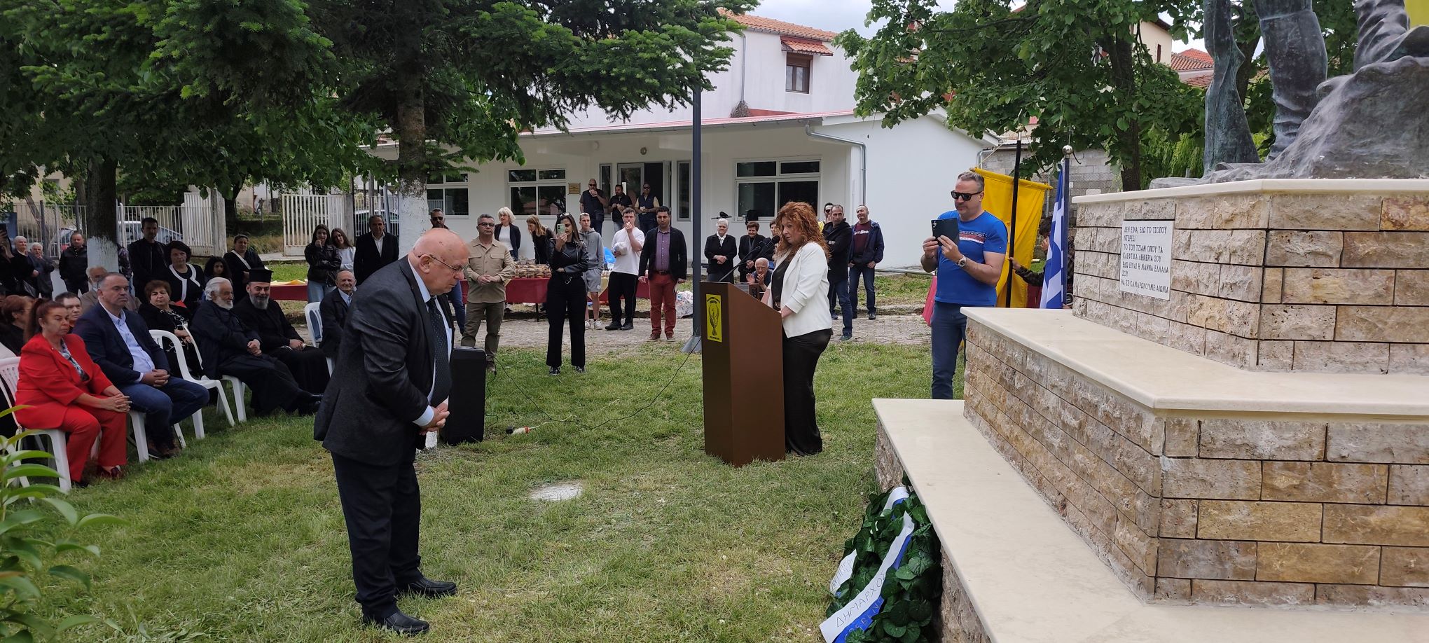 Στις εκδηλώσεις μνήμης για τη Γενοκτονία των Ποντίων σε Κιβωτό, Βατόλακκο και Ελεύθερο Β΄, ο Δήμαρχος Γρεβενών Κυριάκος Ταταρίδης.