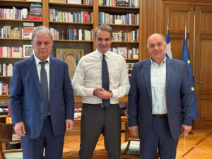 Με τον Πρωθυπουργό συναντήθηκαν ο Περιφερειάρχης  και ο Πρόεδρος της ΠΕΔ Δυτικής Μακεδονίας