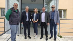 Επίσκεψη του Περιφερειάρχη Δυτικής Μακεδονίας Γιώργου Αμανατίδη  στο Γενικό Νοσοκομείο Γρεβενών.