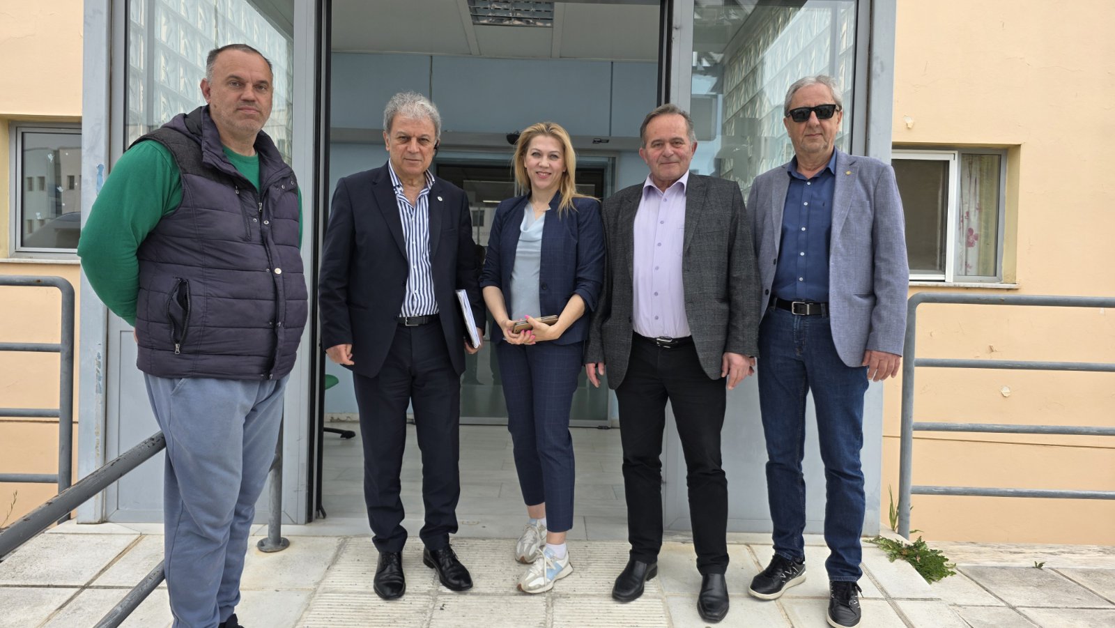Επίσκεψη του Περιφερειάρχη Δυτικής Μακεδονίας Γιώργου Αμανατίδη  στο Γενικό Νοσοκομείο Γρεβενών.