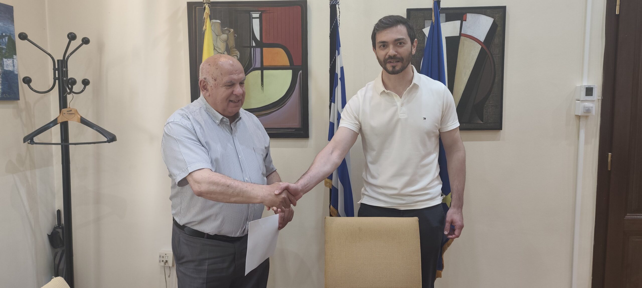 Ορκωμοσία νέου μόνιμου υπαλλήλου στον Δήμο Γρεβενών.