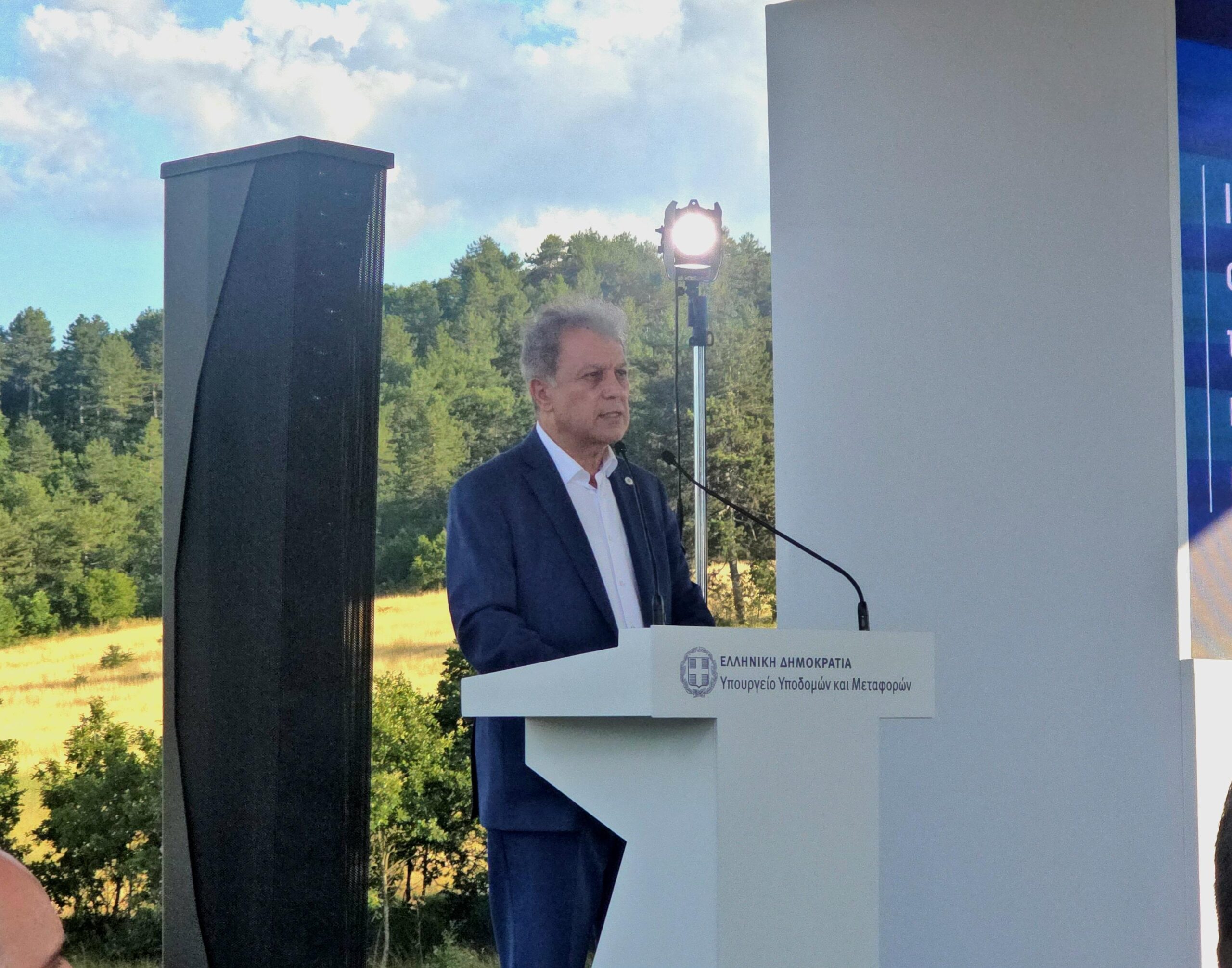 Ο Περιφερειάρχης Δυτικής Μακεδονίας Γιώργος Αμανατίδης για τα εγκαίνια του Ε65