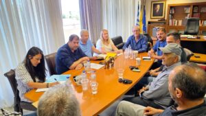 Σύσκεψη για τον συντονισμό των ενεργειών καταπολέμησης της ακρίδας στην Περιφερειακή Ενότητα Γρεβενών.