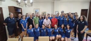 Επίσκεψη της Εθνικής Ομάδας Βόλεϊ Κορασίδων στον Δήμαρχο Γρεβενών ενόψει του BVA U16 Women Volleyball Championships 2026.