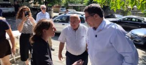 Στα Γρεβενά ο Υφυπουργός παρά τω Πρωθυπουργώ Θανάσης Κοντογεώργης.