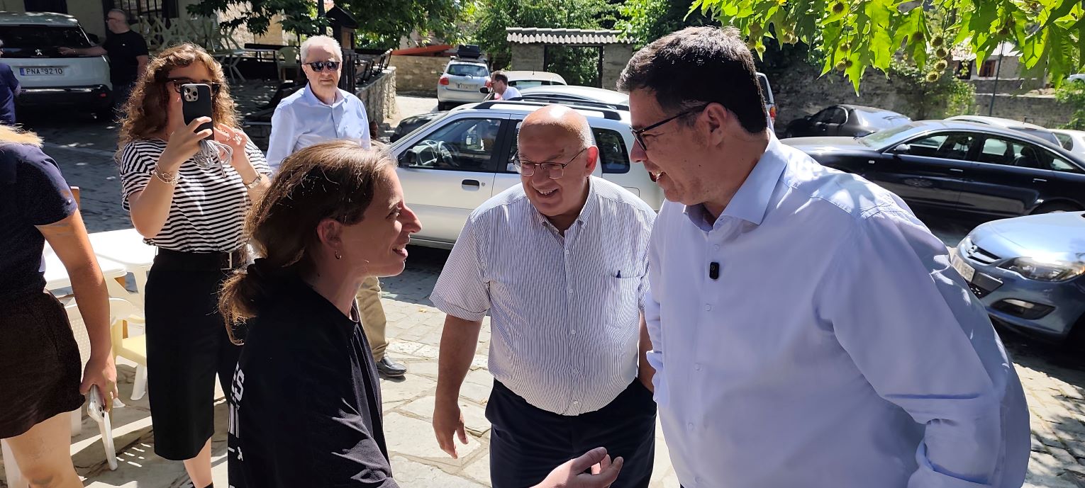 Στα Γρεβενά ο Υφυπουργός παρά τω Πρωθυπουργώ Θανάσης Κοντογεώργης.
