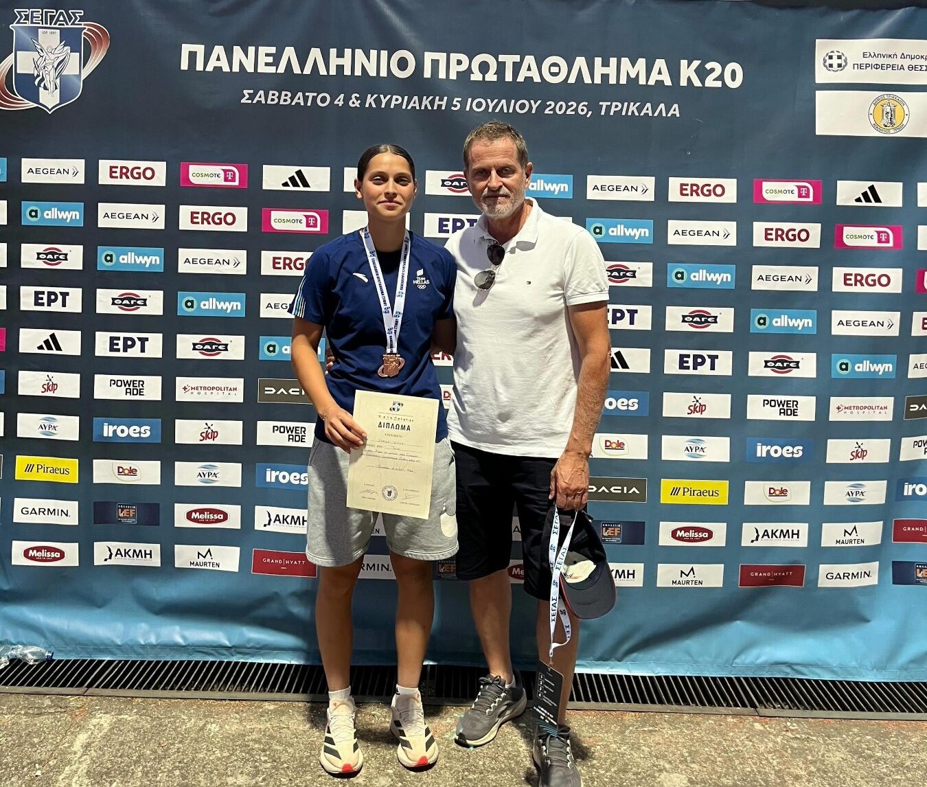 Διπλό χάλκινο για την Ιωάννα Τσίγκα στο Πανελλήνιο Κ20 – Έτοιμη για Ευρώπη και Παγκόσμιο