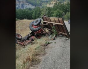 55χρονη καταπλακώθηκε από τρακτέρ φορτωμένο ξύλα και σκοτώθηκε