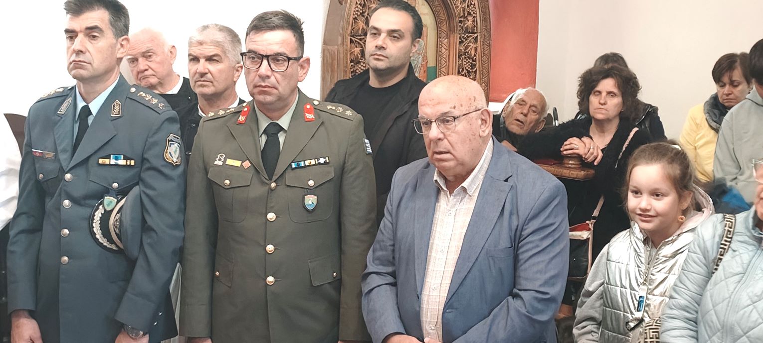 Ο Δήμαρχος Γρεβενών στις εκδηλώσεις μνήμης του Εθνοϊερομάρτυρα Μητροπολίτη Γρεβενών Αιμιλιανού Λαζαρίδη.