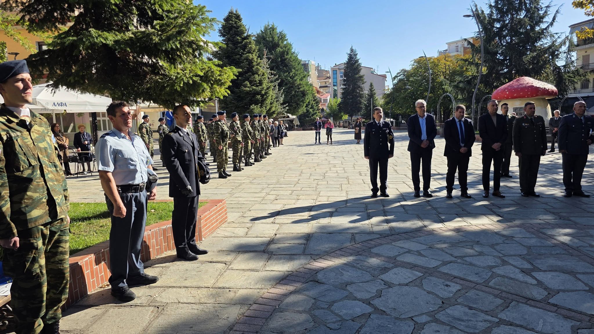 Γρεβενά: Με κατάθεση στεφάνων τιμήθηκε η Ημέρα του Μακεδονικού Αγώνα
