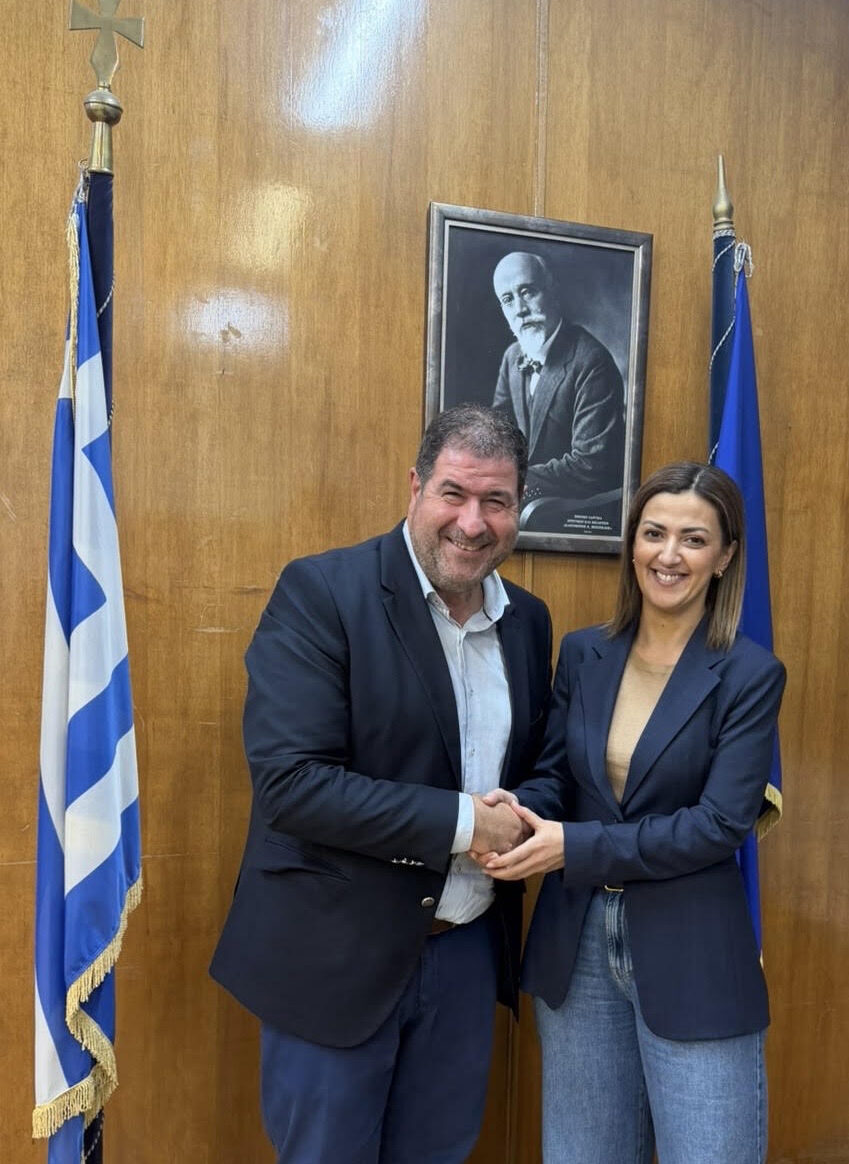 Συνάντηση εργασίας του Βουλευτή Π.Ε. Γρεβενών Θανάση Σταυρόπουλου με την Αναπληρώτρια Υπουργό Υγείας Ειρήνη Αγαπηδάκη
