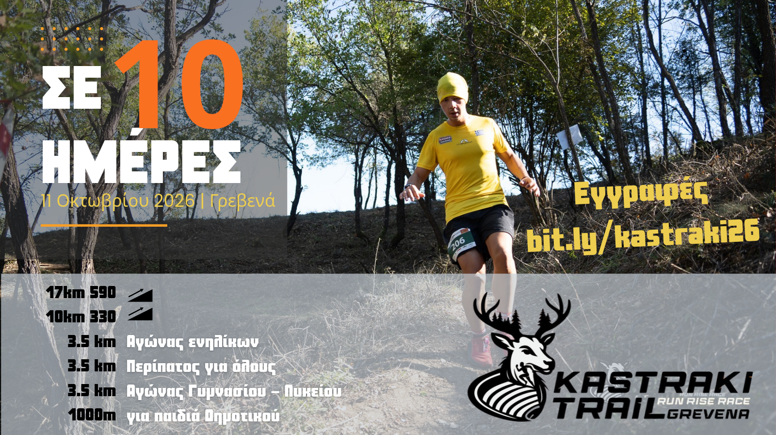 Δρομείς Υγείας Γρεβενών – 6ο Καστρακι Trail